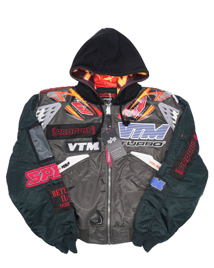 FW19 Alpha Industries Moto Racing Bomber Jacket