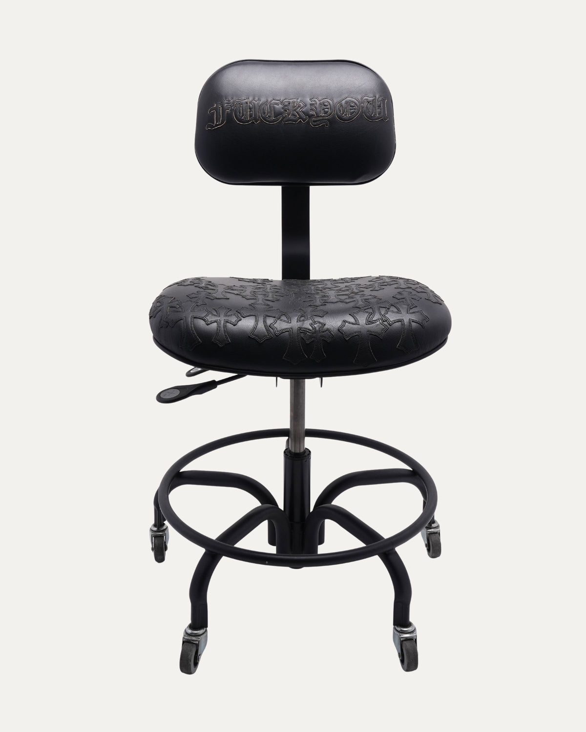 Cross Patch Fuck You Shop Chair