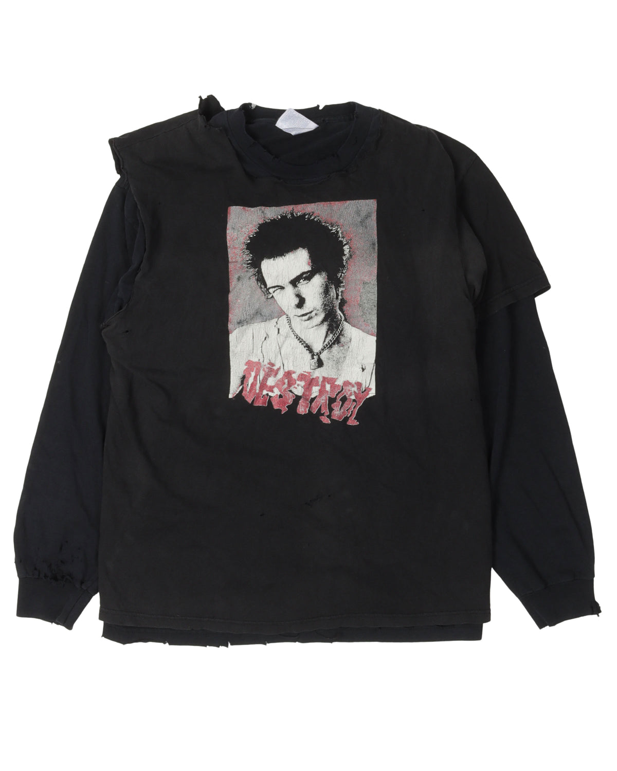 Sid Vicious Tailored Long Sleeve T-Shirt
