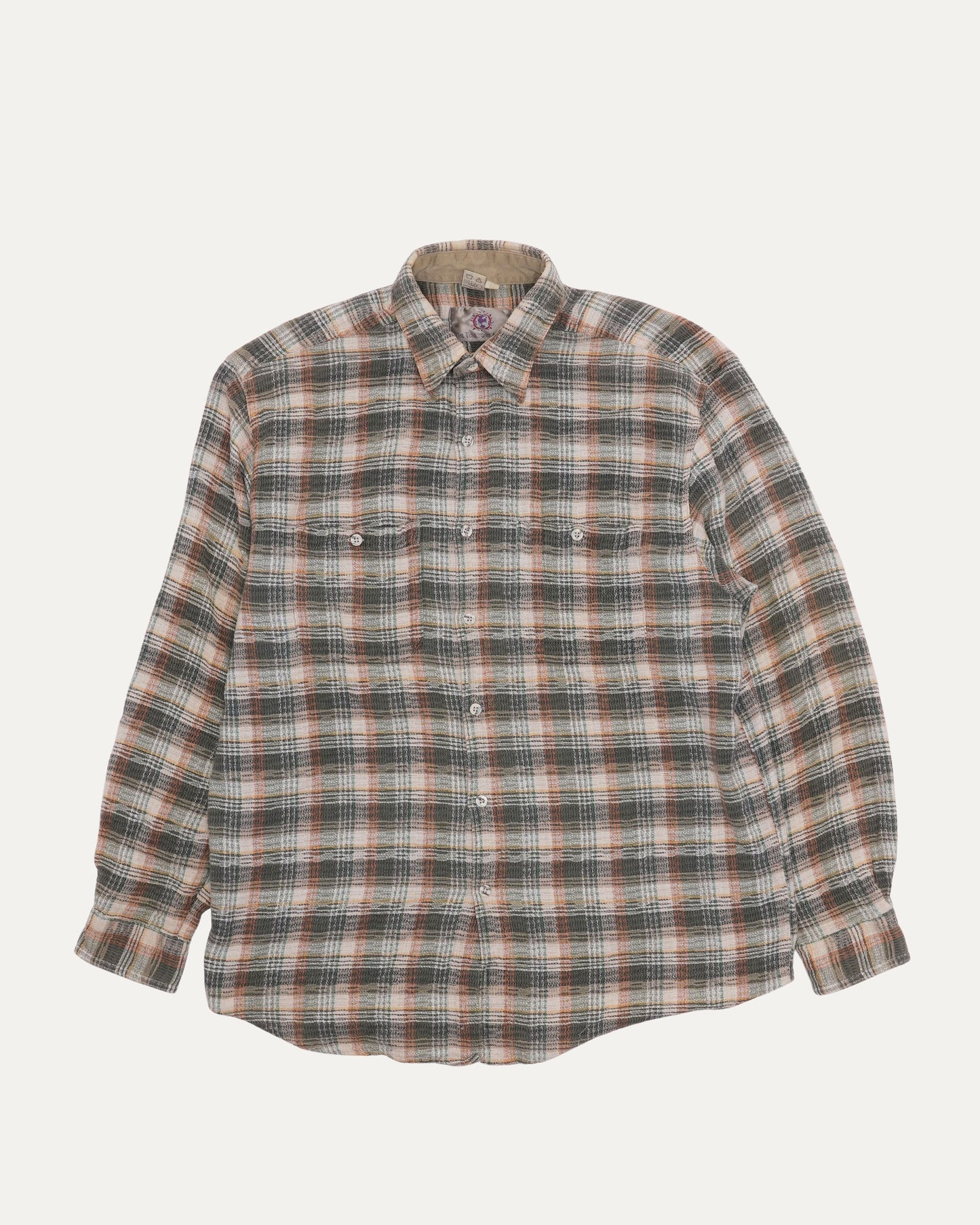 Gauzy Cotton Flannel Shirt