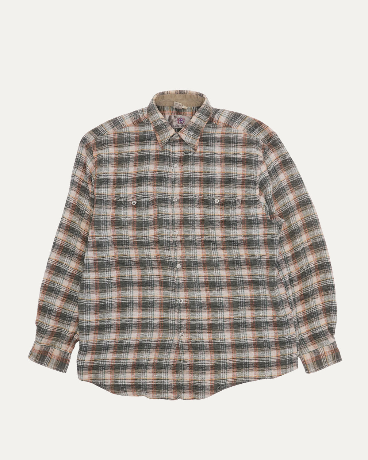 Gauzy Cotton Flannel Shirt