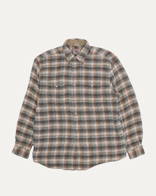 Gauzy Cotton Flannel Shirt