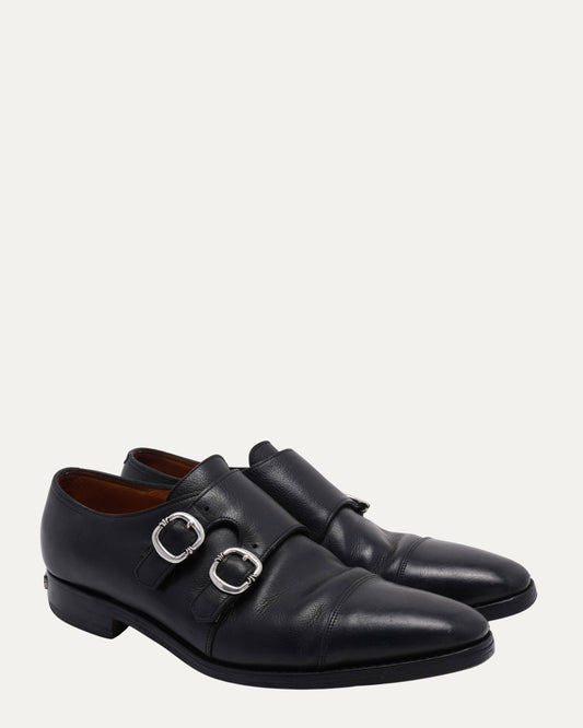 John Lobb Double Monk Strap Shoes