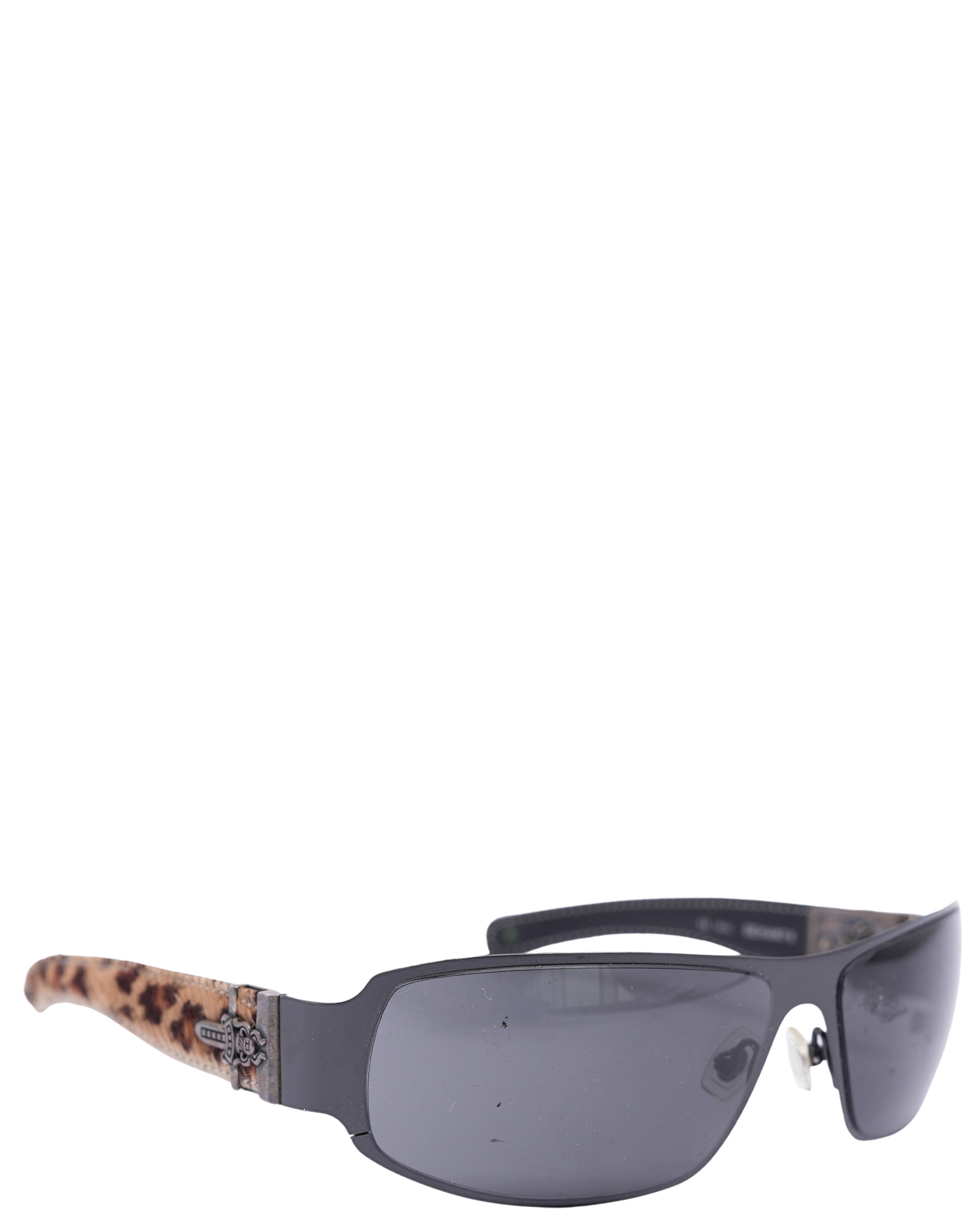 Deviant II Leopard Sunglasses