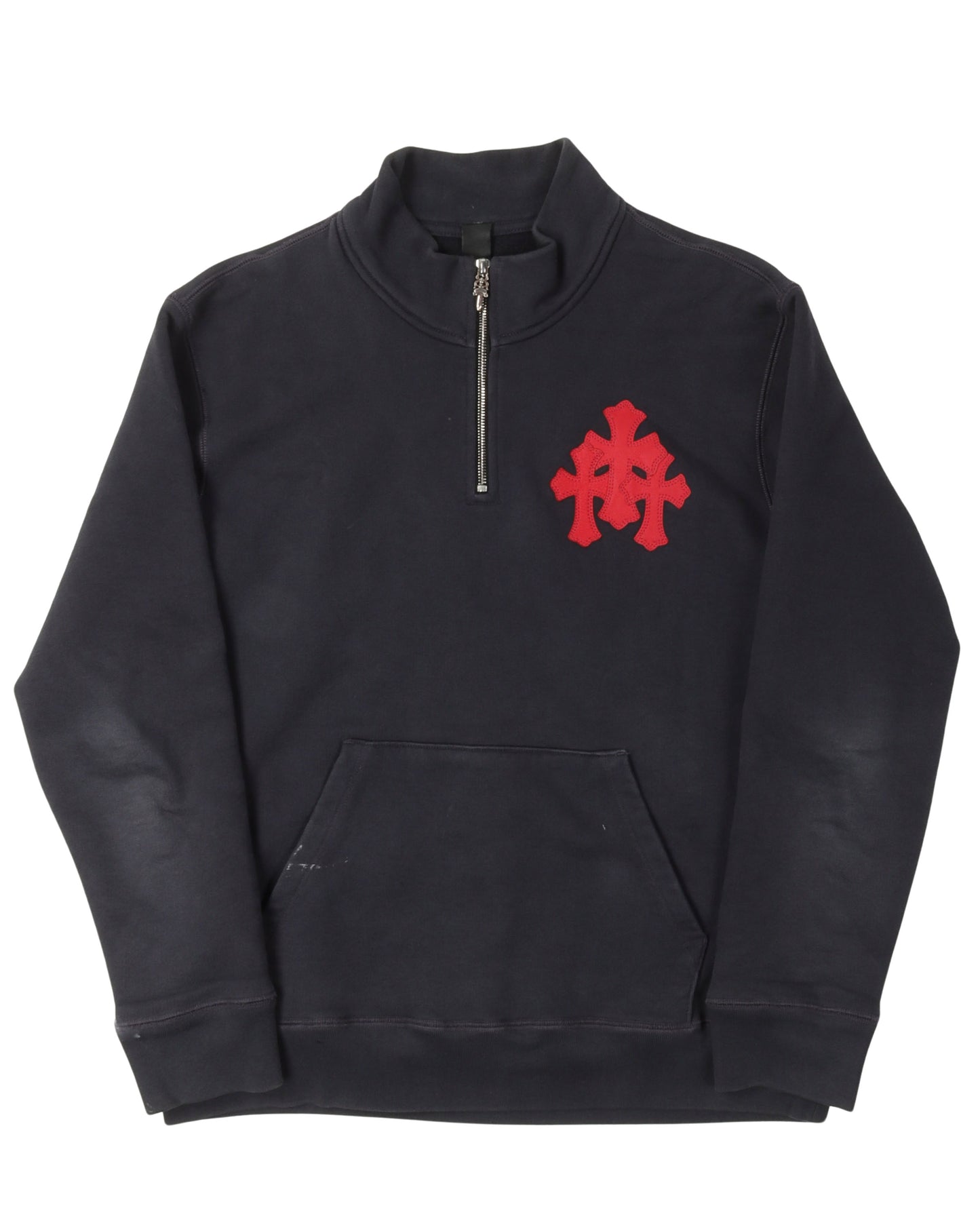 Paper Jam Cemetery Cross Patch Sweatshirt