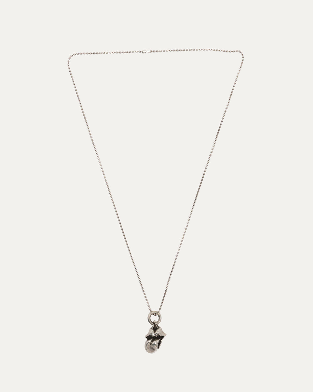 Rolling Stones Pendant with Ball Chain