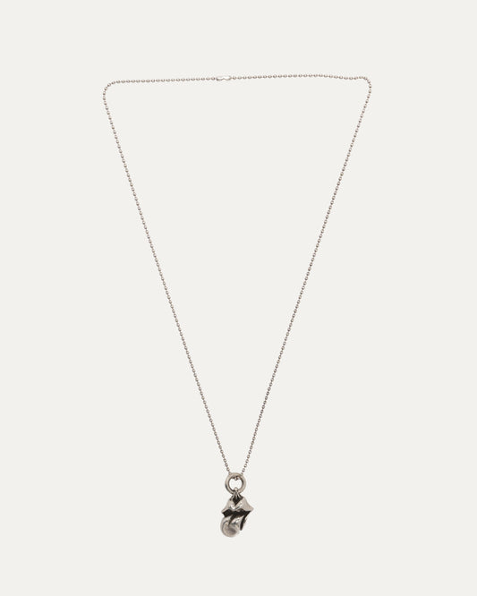 Rolling Stones Pendant with Ball Chain