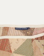 Patchwork Skirt With Tulle Underlayer
