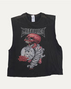 Metallica Pushead Madly In Anger Cut-Off T-Shirt