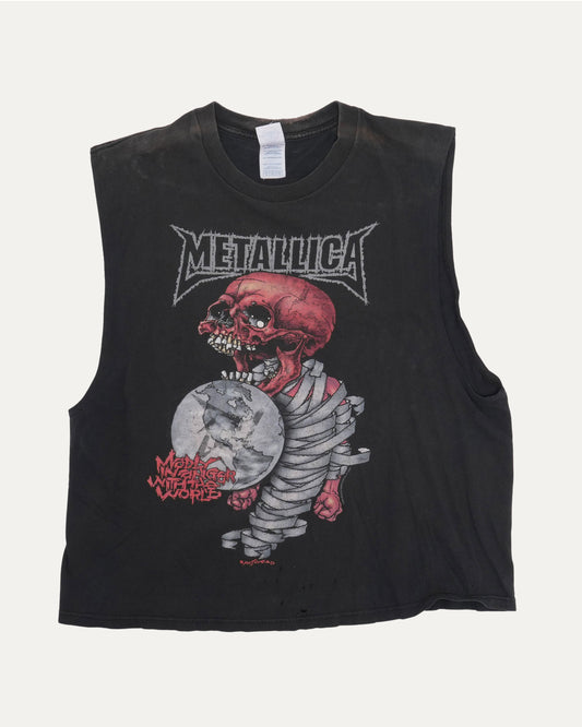 Metallica Pushead Madly In Anger Cut-Off T-Shirt