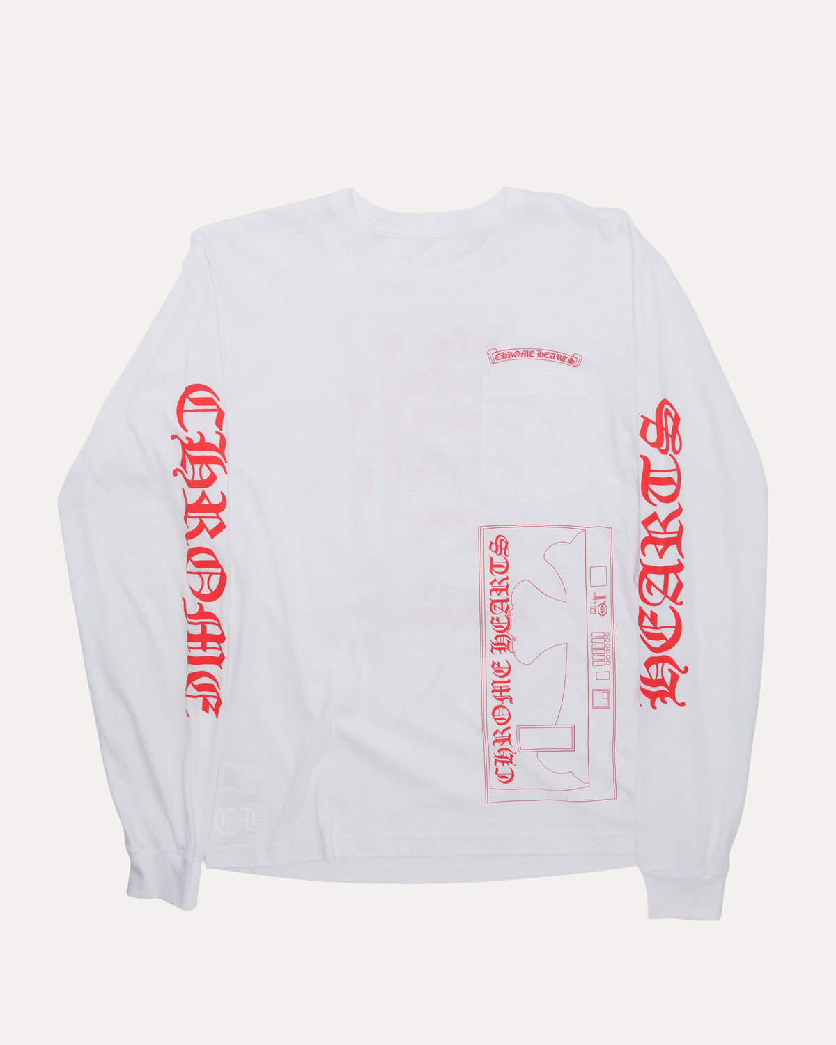 Aoyama Vending Machine Pocket Long Sleeve T-Shirt