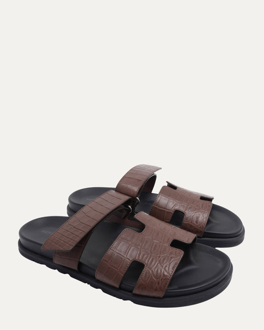 Alligator Leather Chypre Sandal