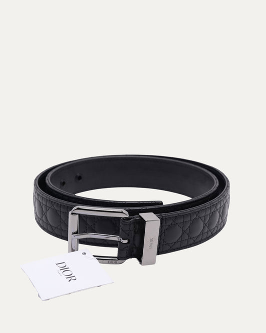 Quilted Leather Belt