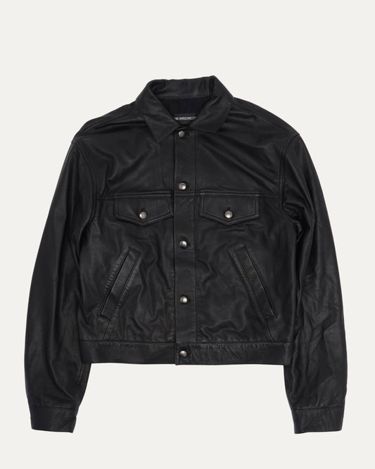 Raf 5 Pockets Standard Blouson Leather Jacket