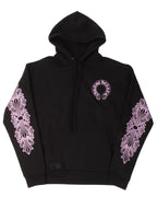 Friends & Family Pink Glitter Horseshoe Logo Hoodie