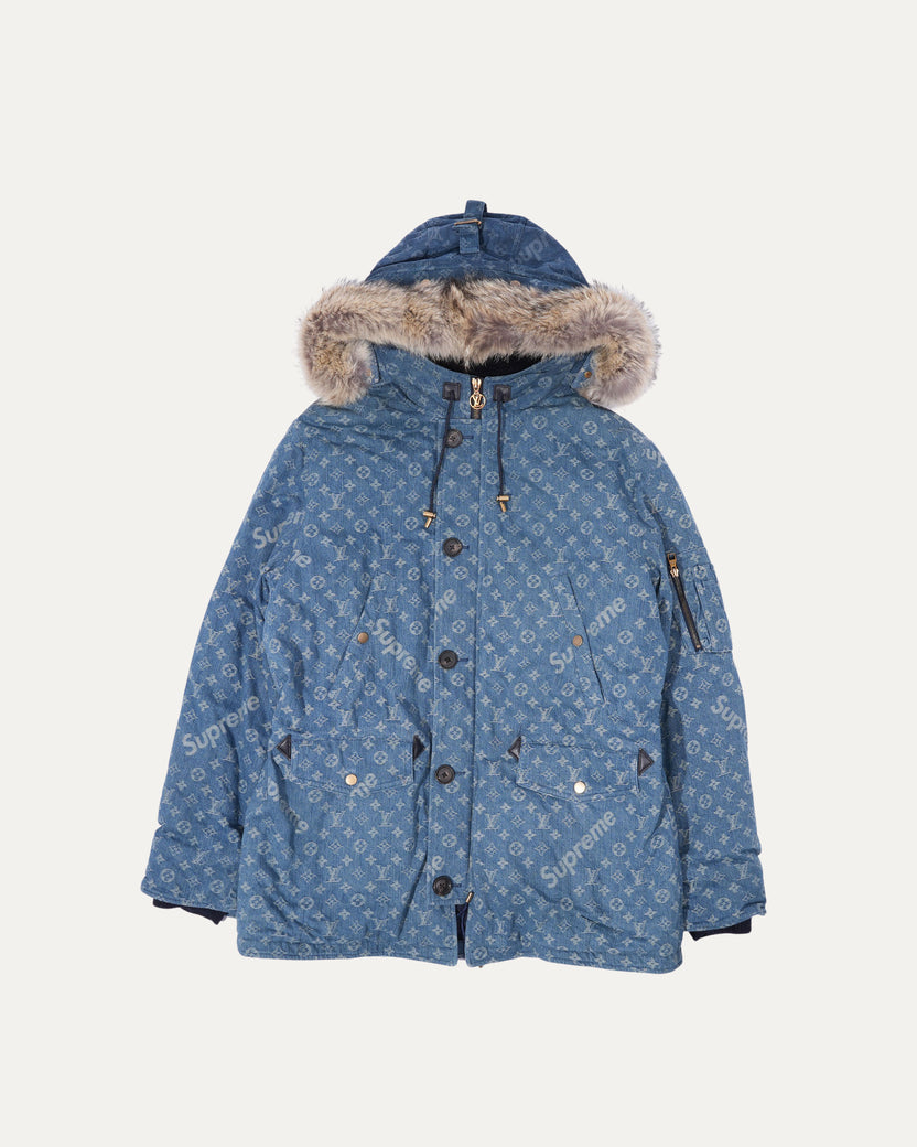 Parka supreme louis vuitton hotsell