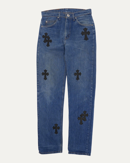 Levi's 505 Cross Patch Jeans