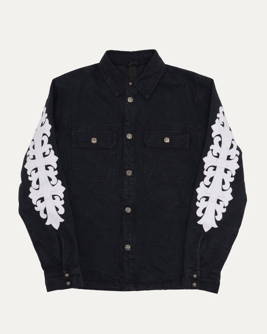 Floral Cross Patch HBT Work Dog