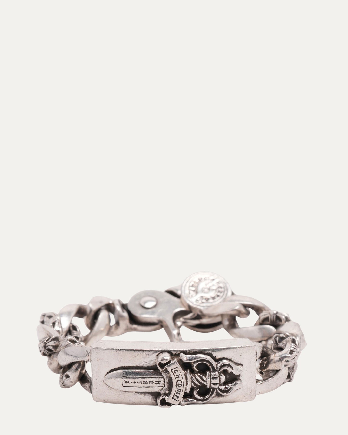 Fancy Link Dagger ID Bracelet