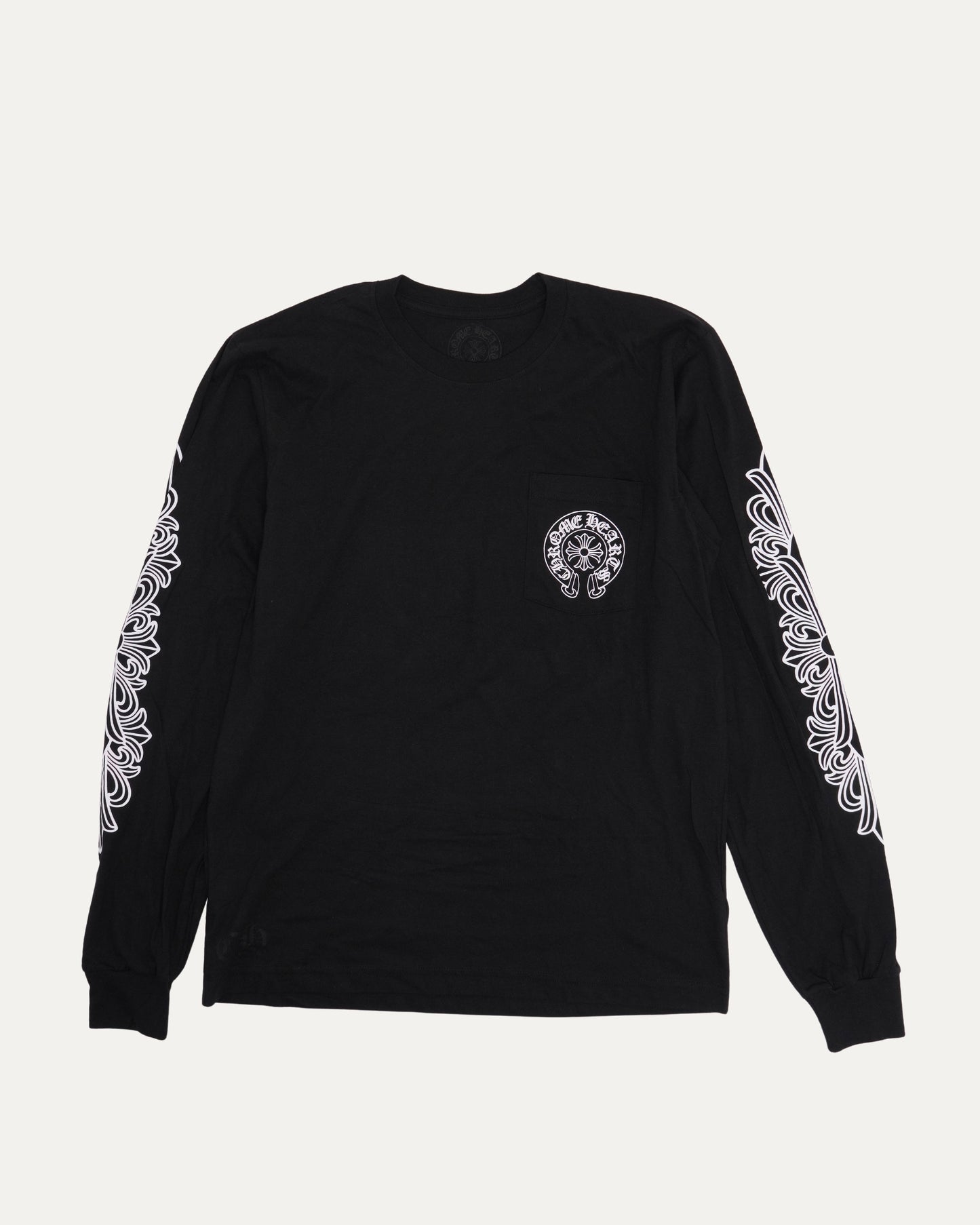 London Horseshoe Logo Long Sleeve Pocket T-Shirt