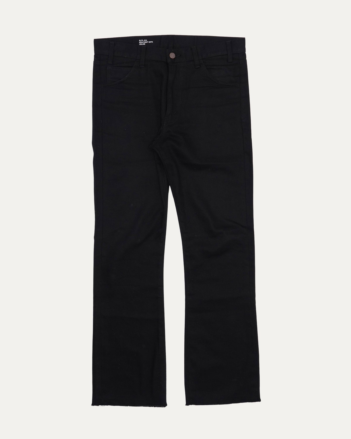 Raw Hem Jeans