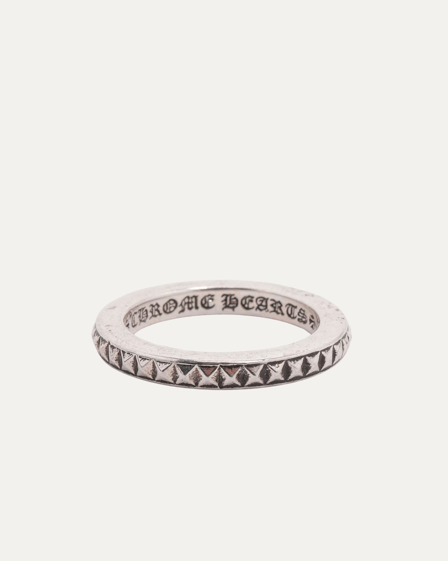 Thin True Fucking Punk Stud Ring