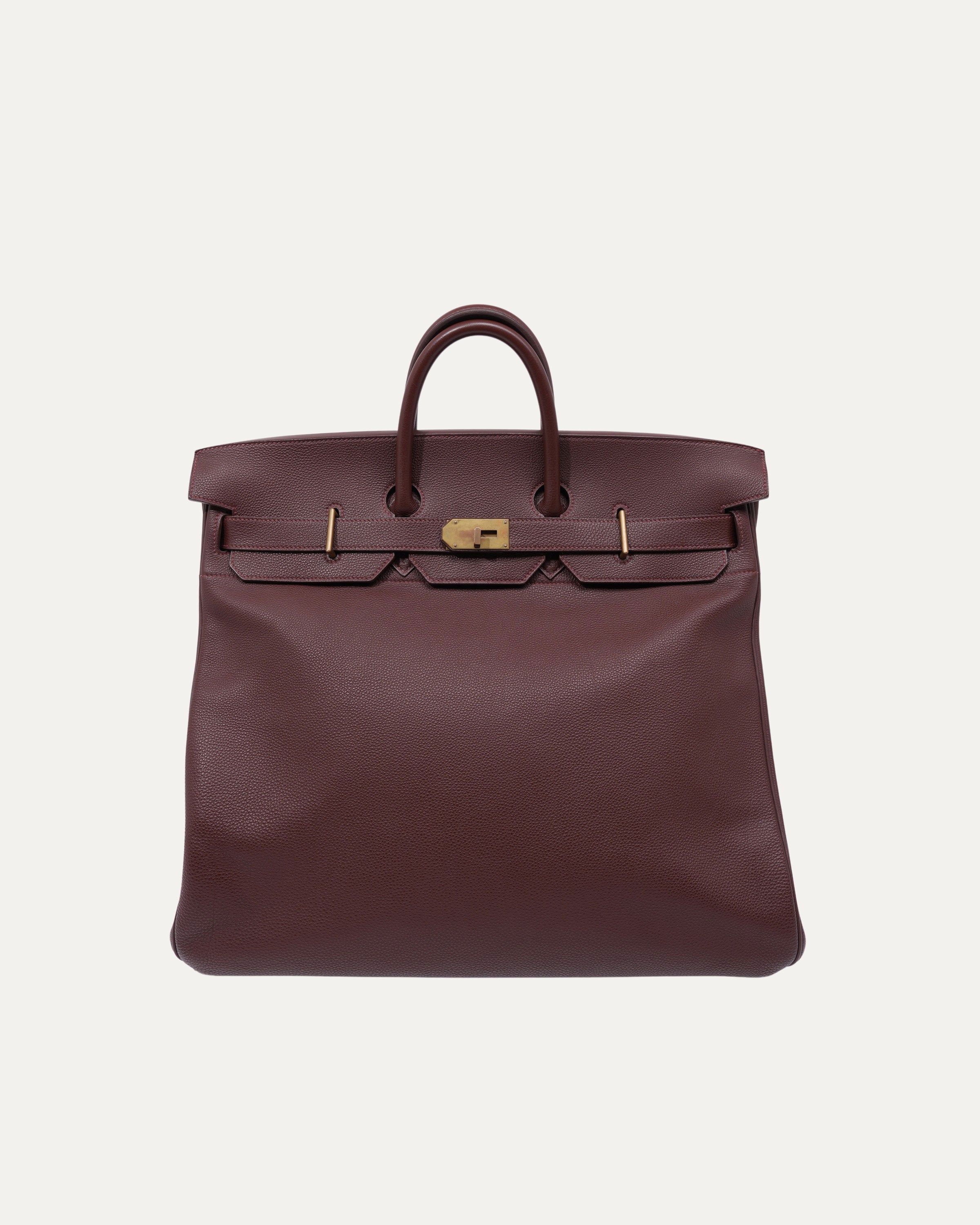 Marron Foncé Togo HAC Birkin 50