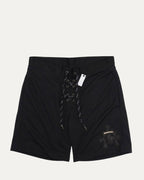 Cemetery Cross Patch Mesh Shorts