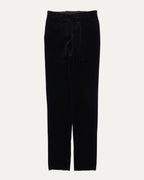 Slim Fit Velvet Trousers