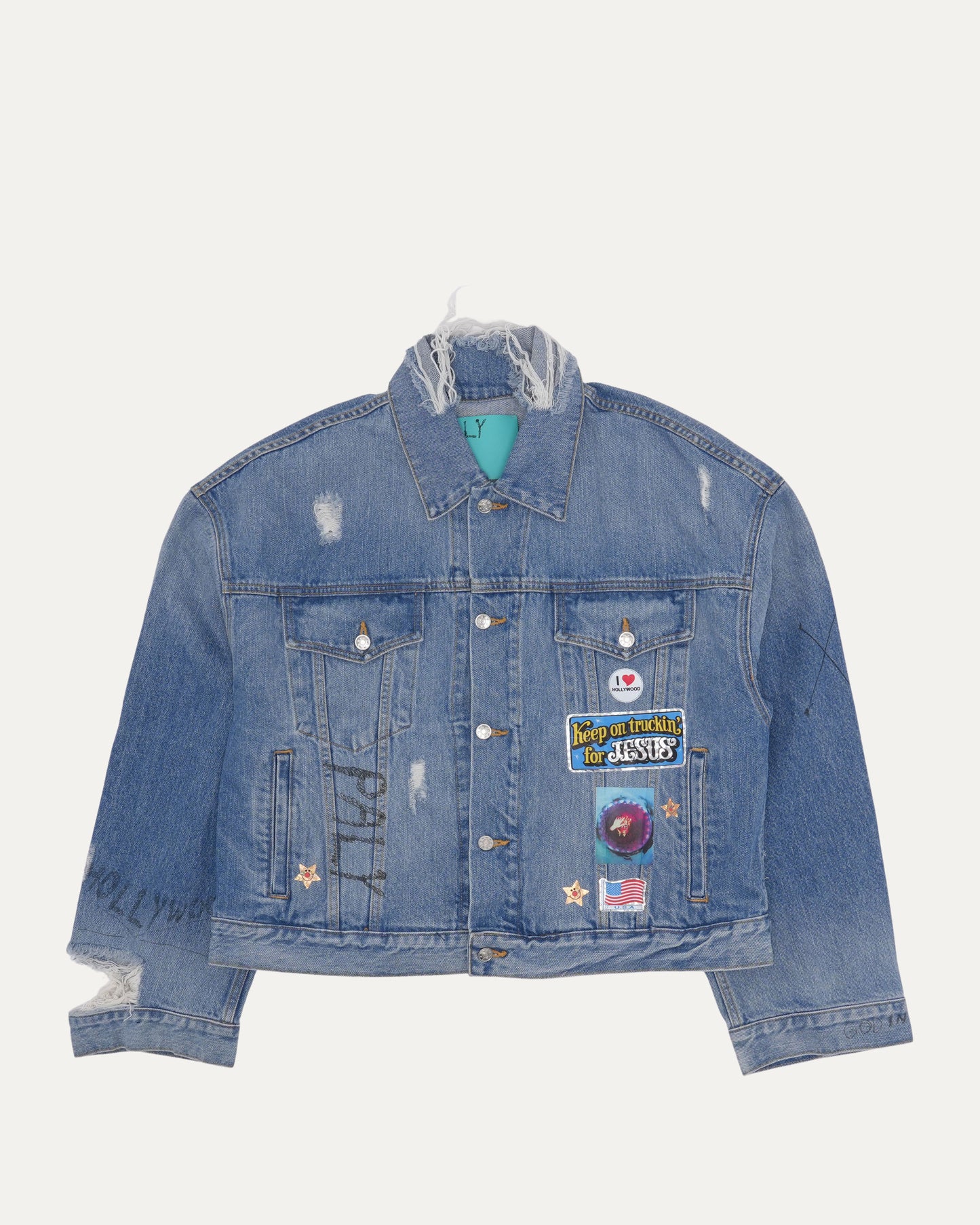 Try-Hard Denim Trucker Jacket