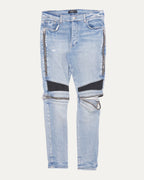 Leather Detail MX2 Jeans