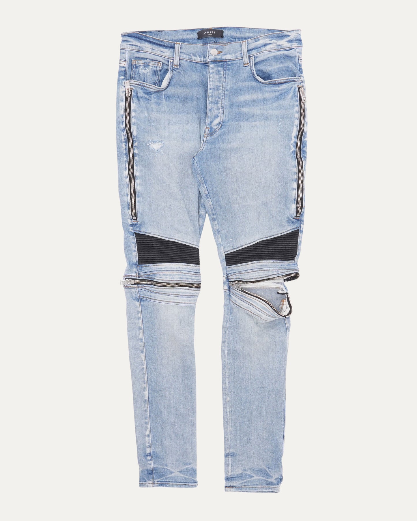 Leather Detail MX2 Jeans