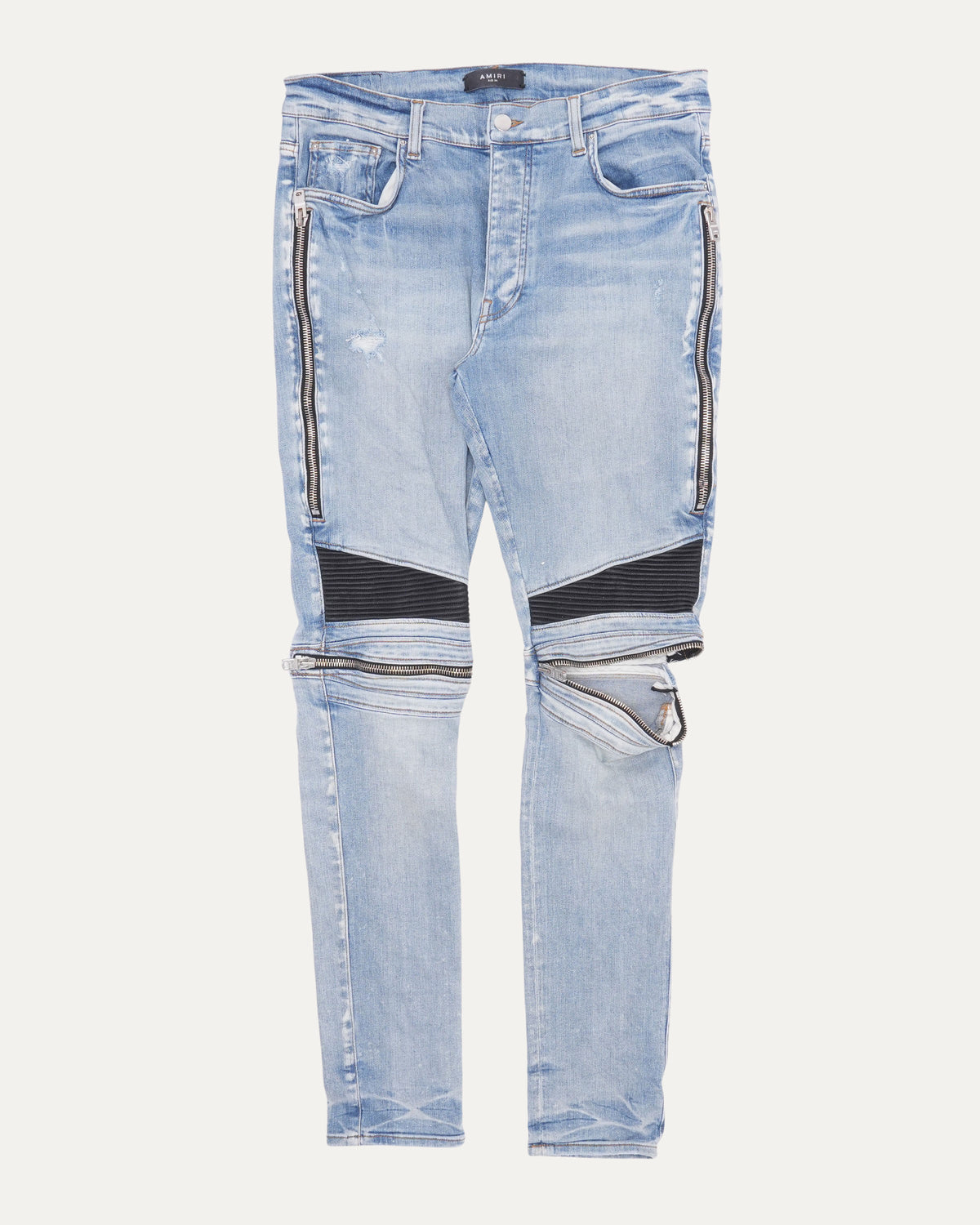 Leather Detail MX2 Jeans