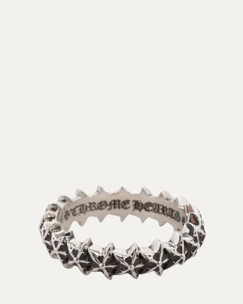 な*か様 Chrome Hearts／STAR BAND RING／9～10号／ Chrome Hearts Star Band Ring – Justin Reed