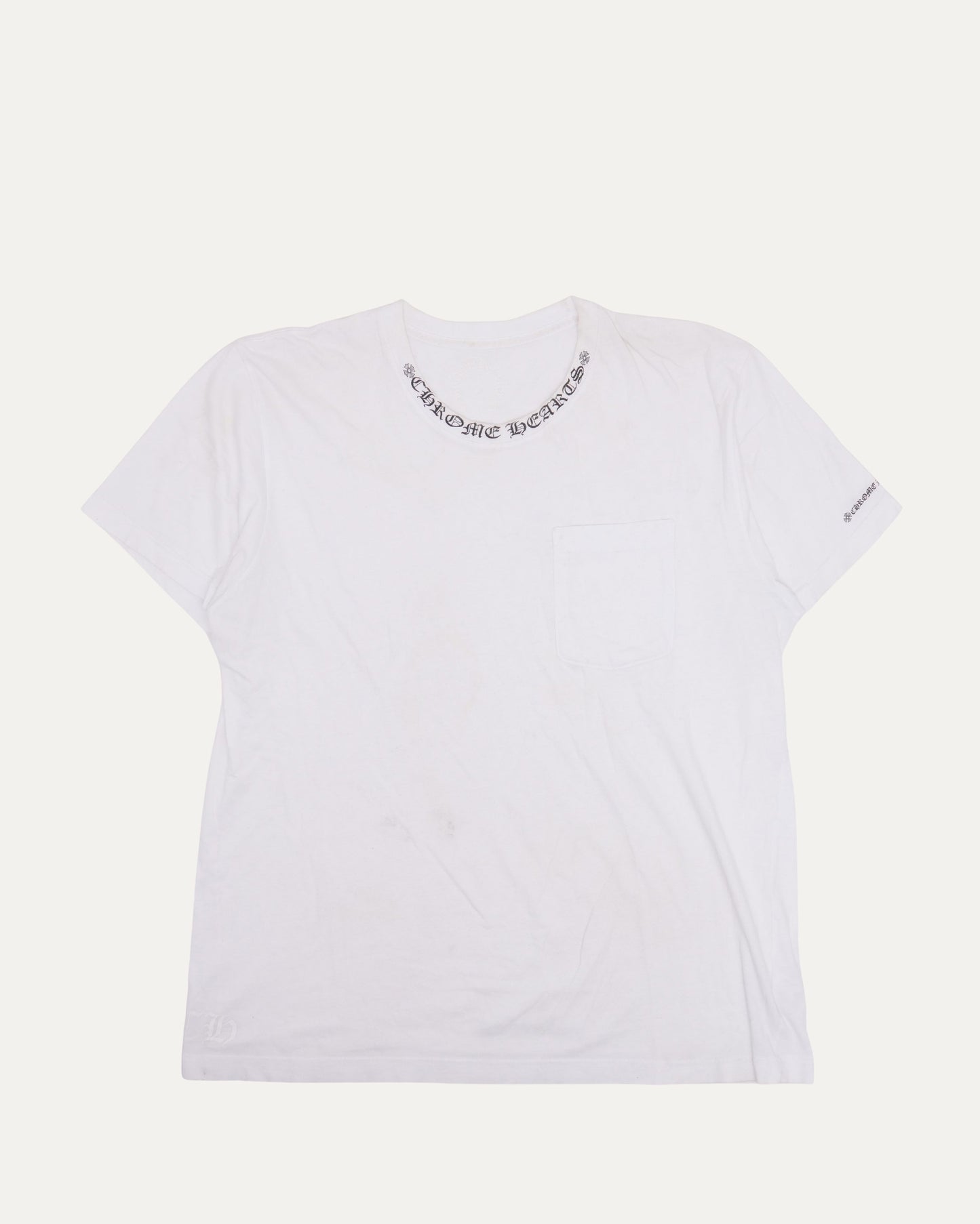 Neck Logo Pocket T-Shirt