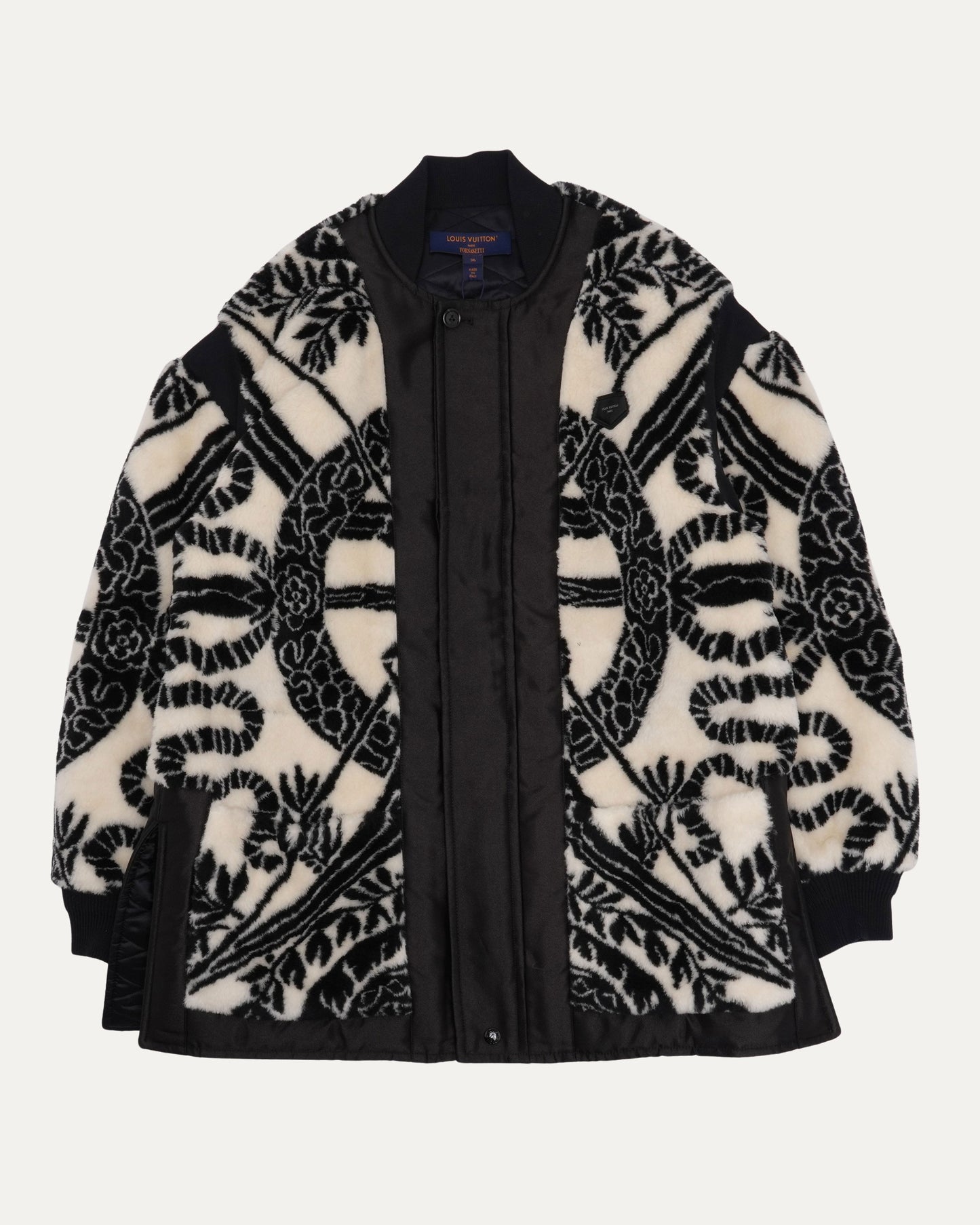Fornasetti Jacquard Fleece Jacket