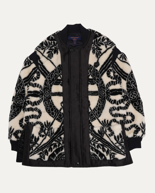 Fornasetti Jacquard Fleece Jacket