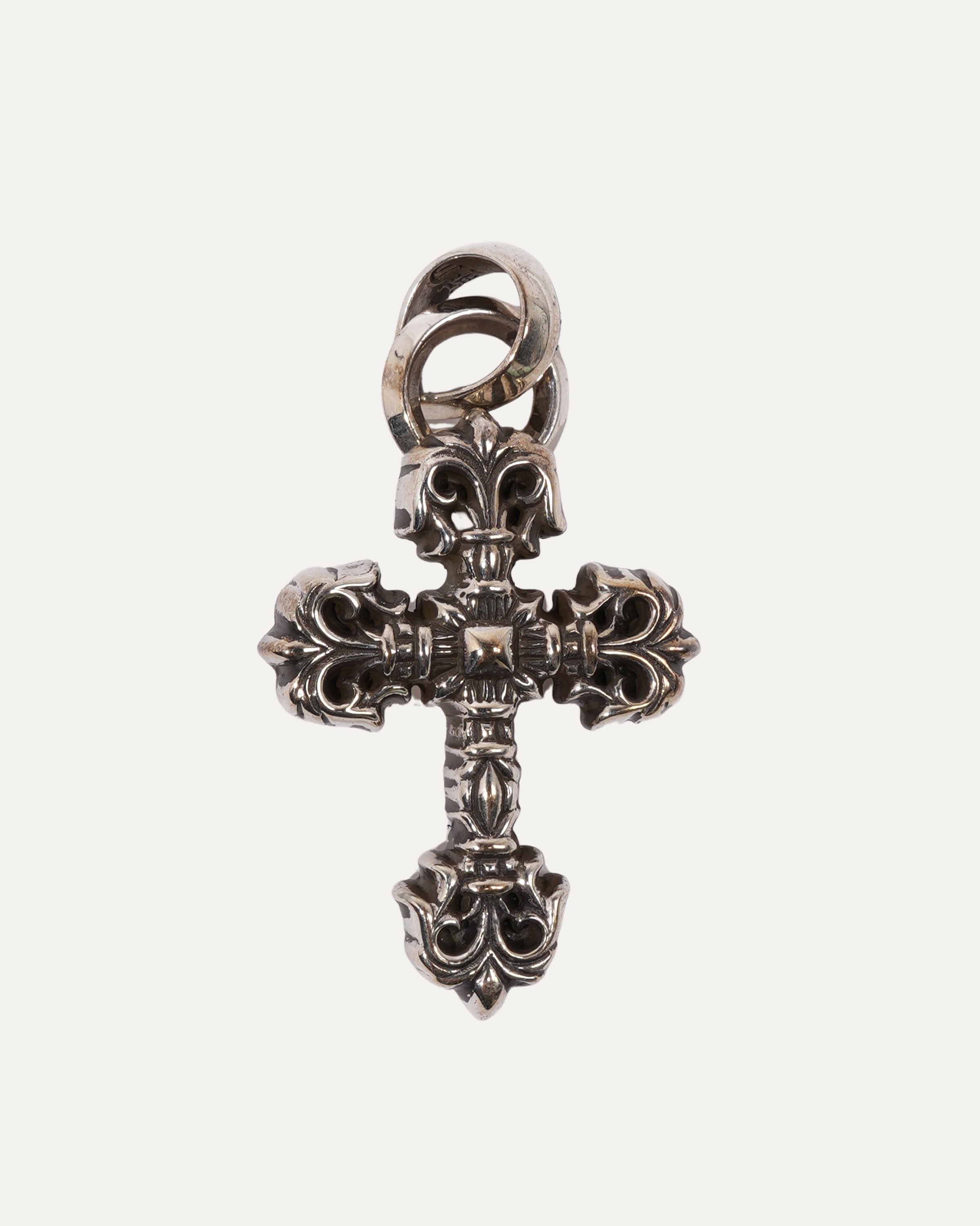 Filigree Cross Pendant with Bail