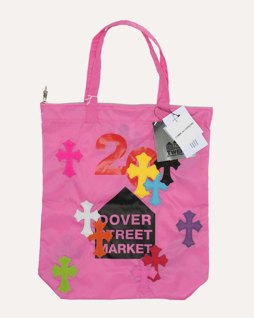 Dover Street Market 20th Anniversary Cross Patch Tote Bag