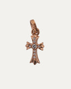 Gold Diamond Baby Fat Pendant