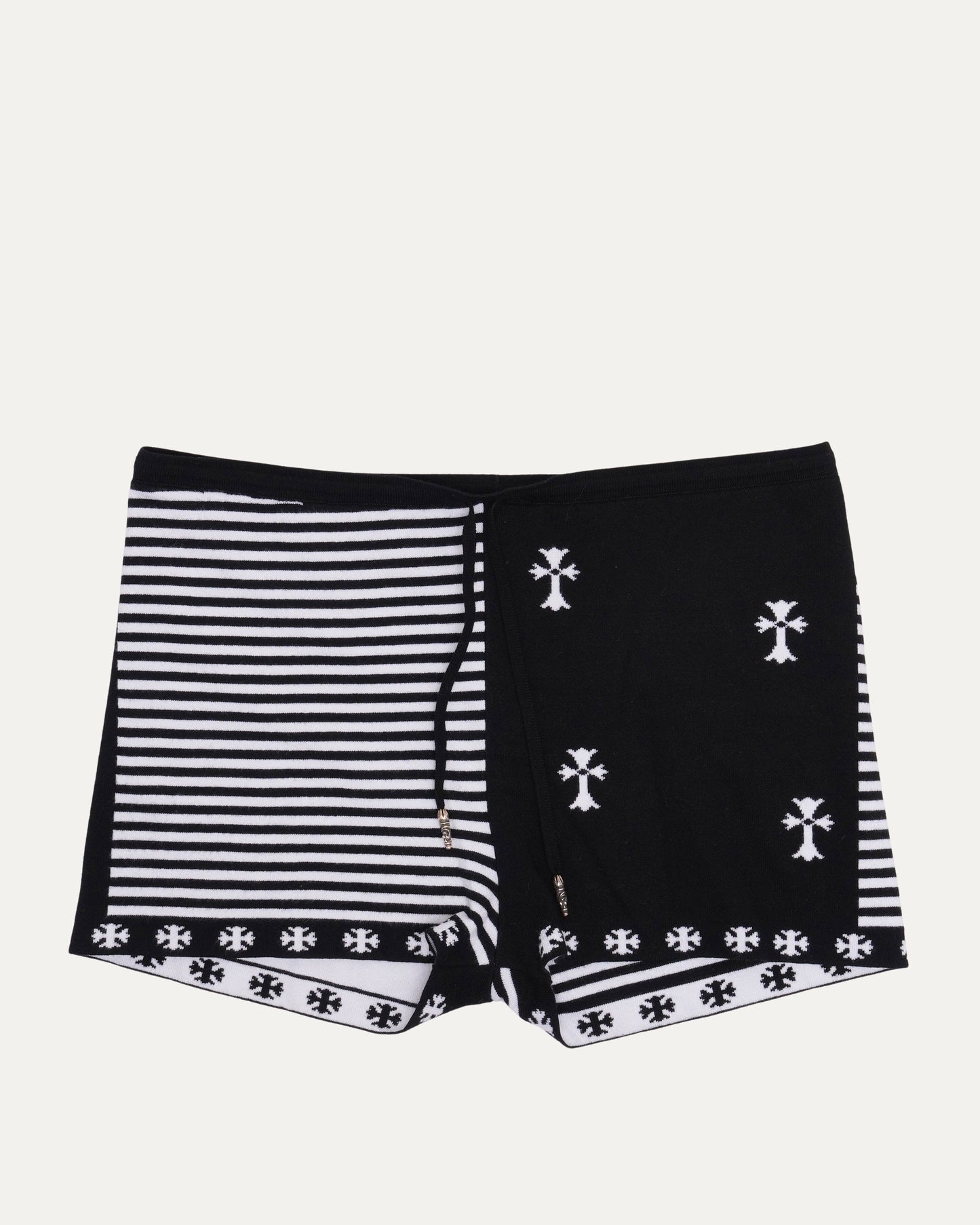 Striped Cross Border Shorts