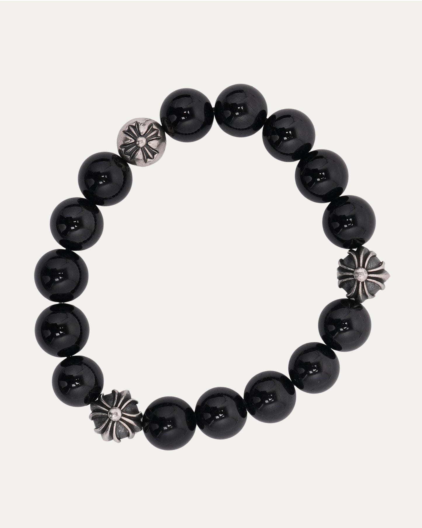 10mm Tourmaline Multi Charm Bead Bracelet