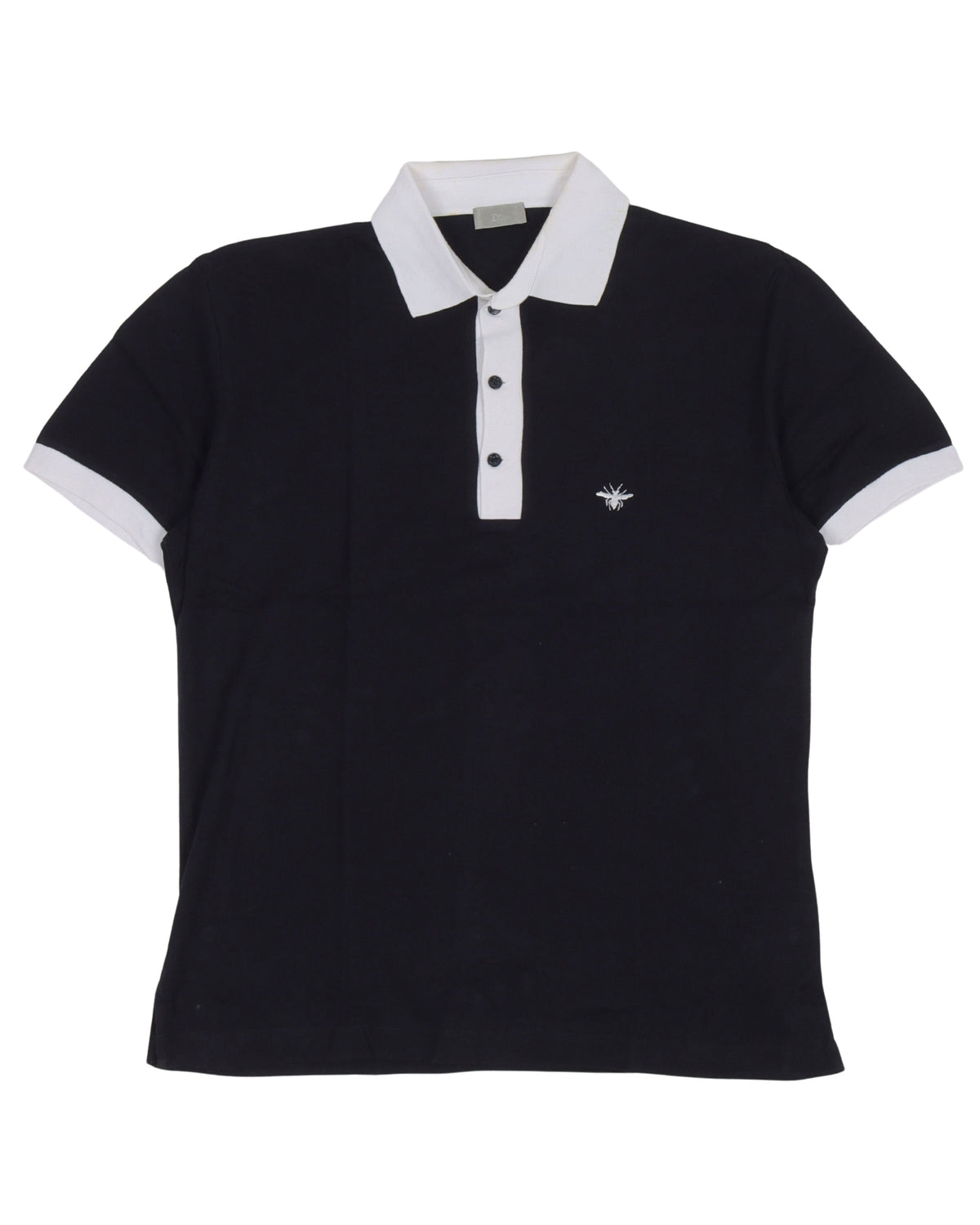 Embroidered Bee Polo Shirt