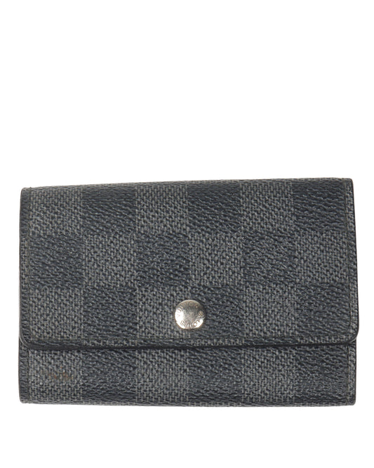 Damier Leather Keyholder