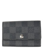 Damier Leather Keyholder