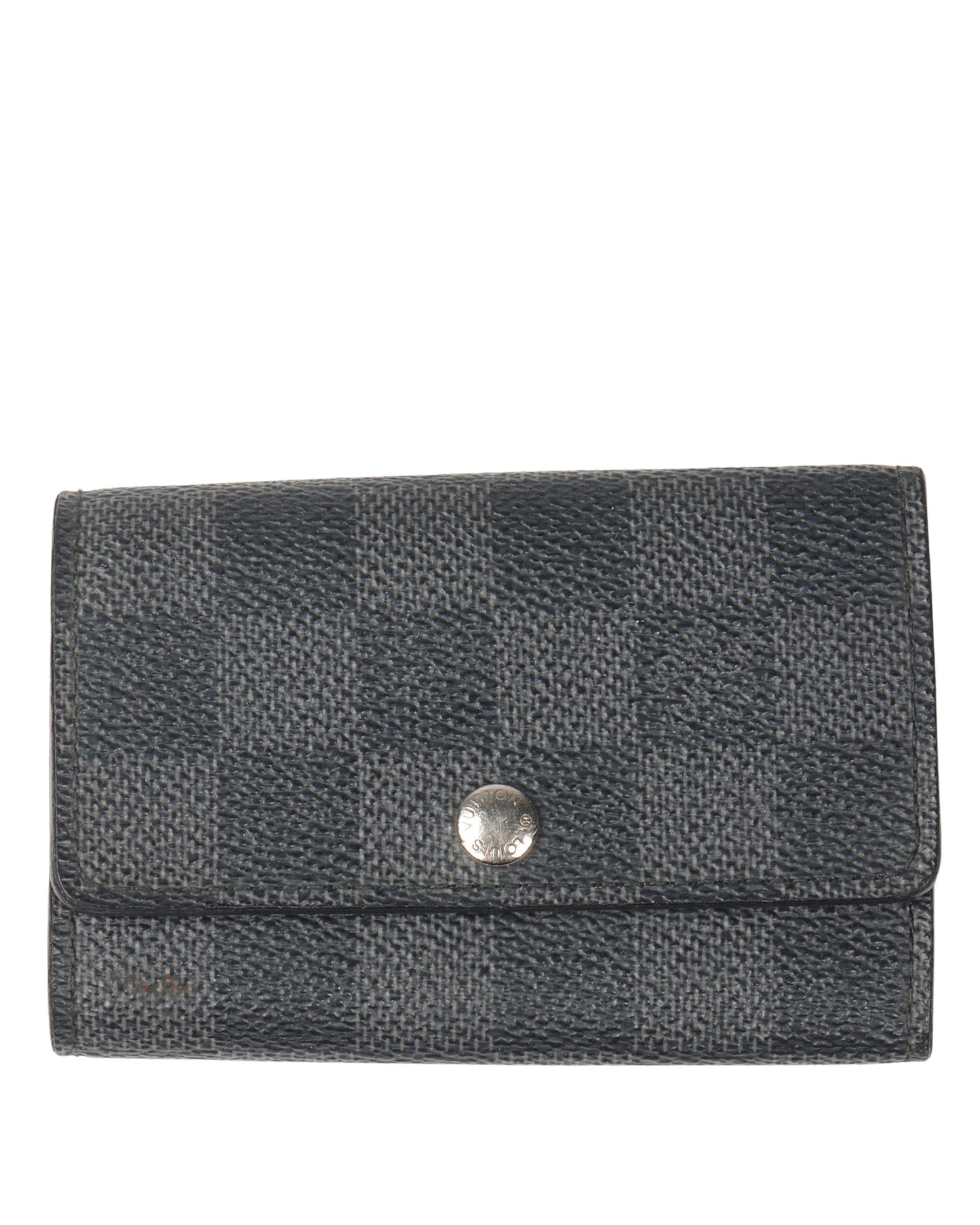 Damier Leather Keyholder