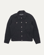 Floral Cross Patch Trucker Jacket