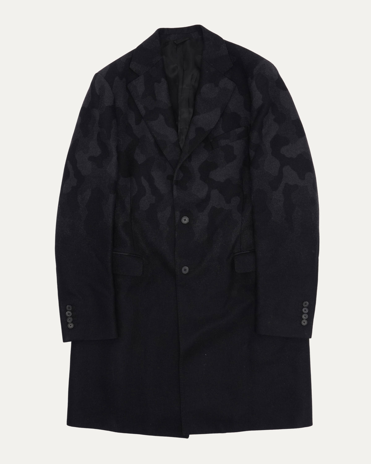 Sterling Ruby Ombre Camouflage Coat