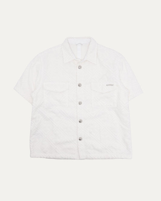 Terry Cloth Short Sleeve Shirt