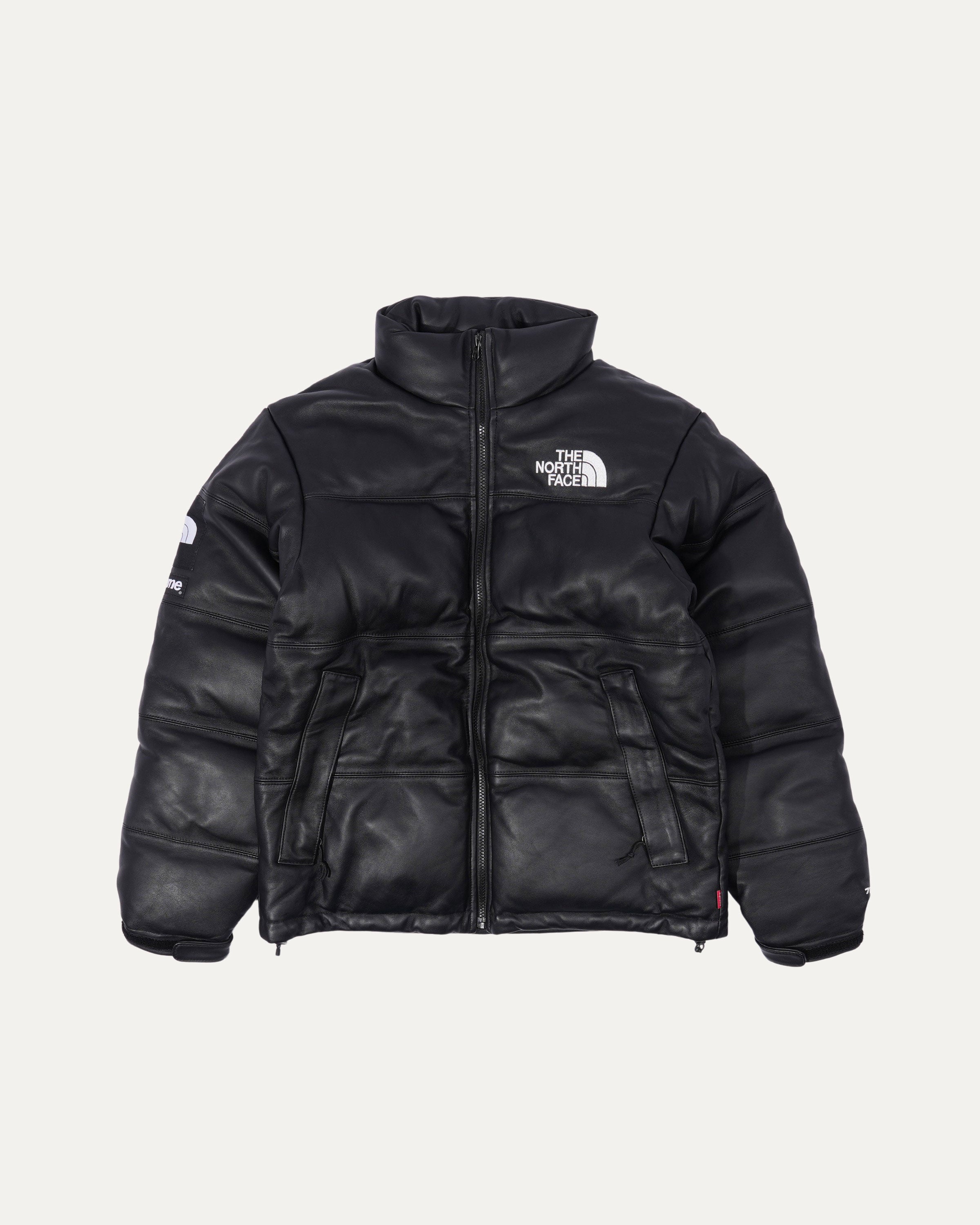 The North Face Leather Nuptse Jacket